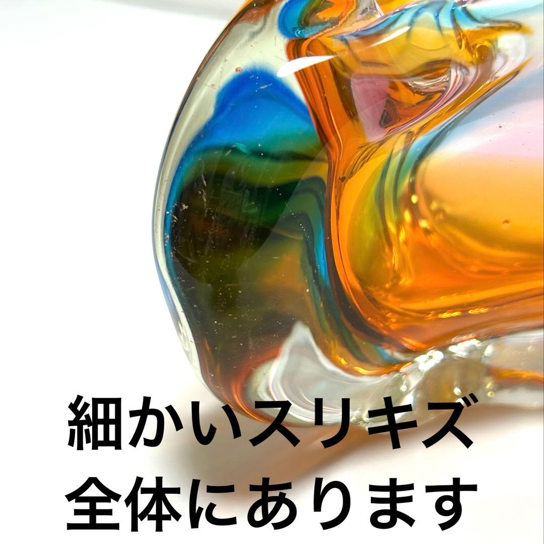 昭和レトロ　灰皿　ガラス灰皿　ガラス　クリスタル アンティーク