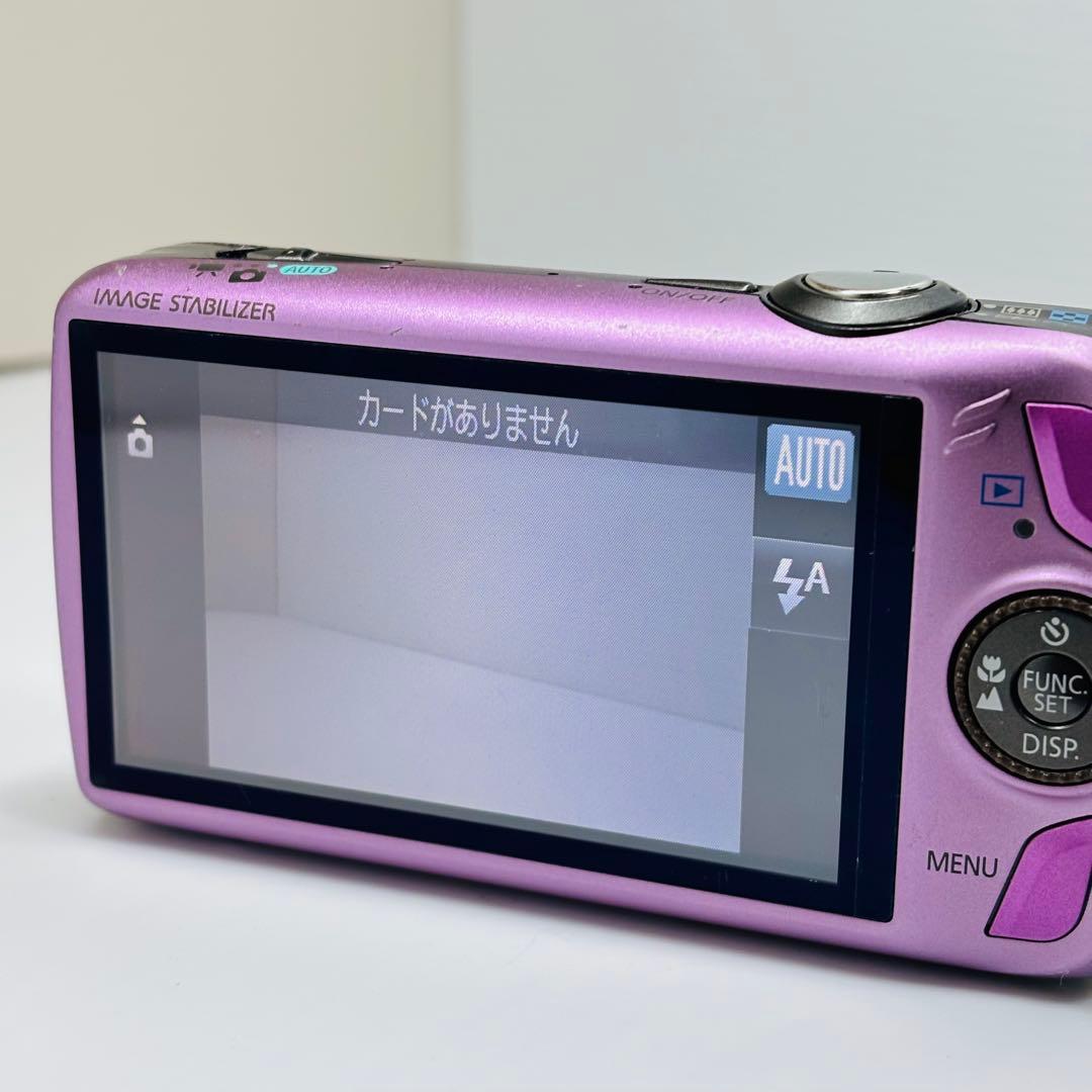 2709 キャノン IXY 930 IS パープル デジタルカメラ