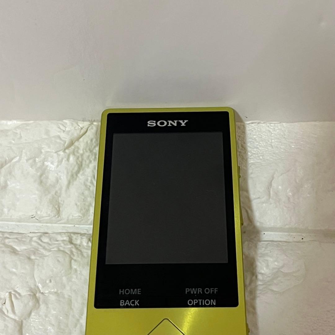 SONY ウォークマン NW-A25 ライムイエロー　ソニー　WALKMAN