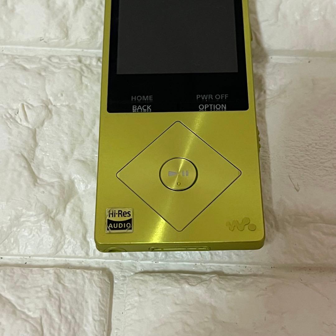 SONY ウォークマン NW-A25 ライムイエロー　ソニー　WALKMAN