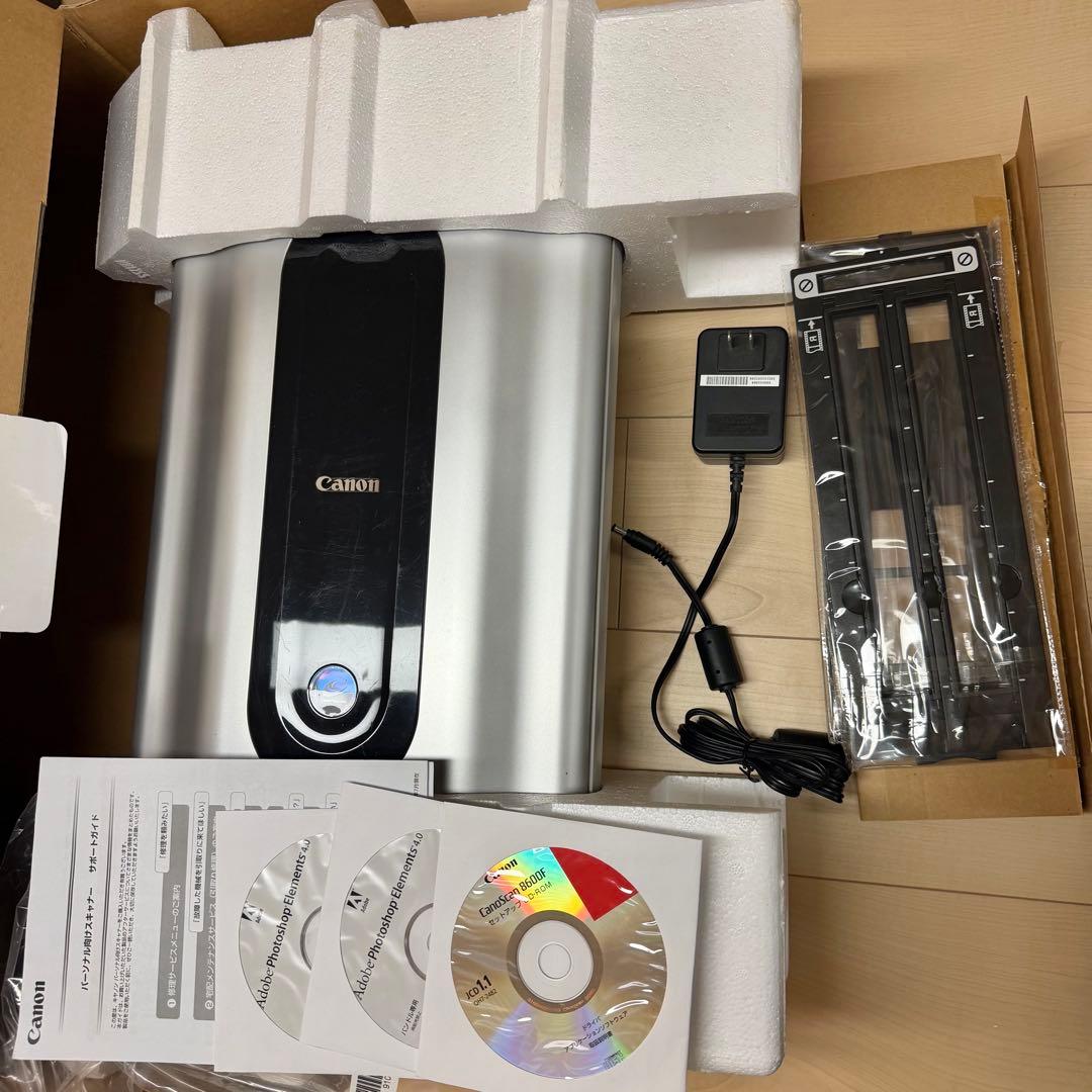 【箱、説明書付！】Canon スキャナー　8600F キャノン