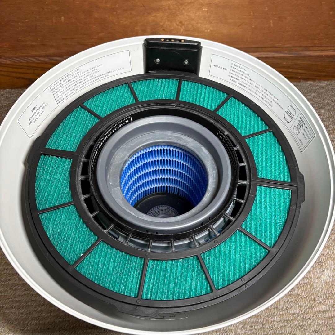 バルミューダ レインERN-1100UA-WK 気化式加湿器　フィルター未使用