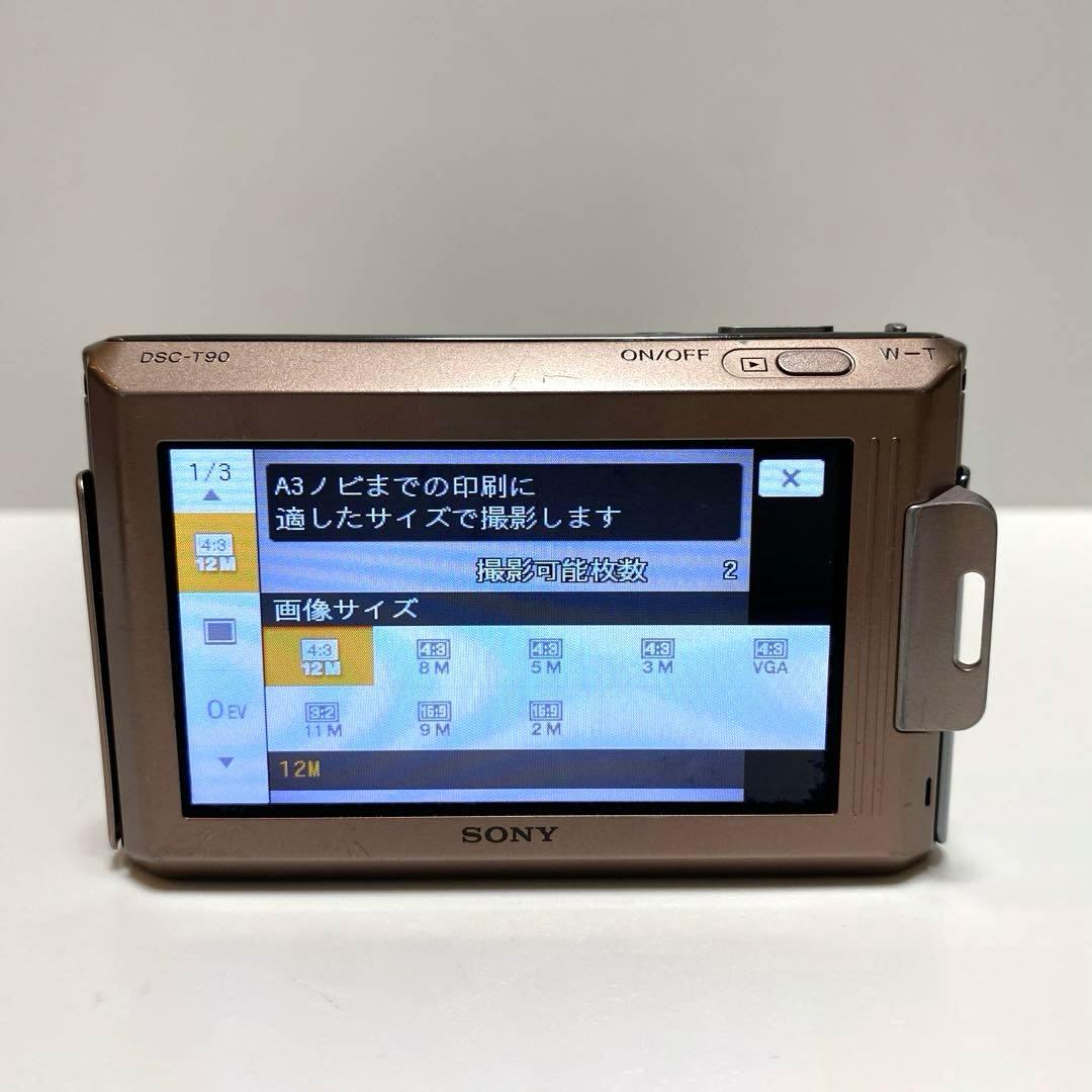 SONY Cyber-shot DSC-T90 デジタルカメラ コンデジ