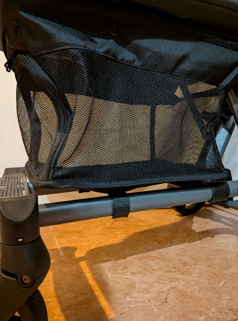 美品　Wiz X　ウィズエックス　エアバギー　airbuggy　コットカバー　付