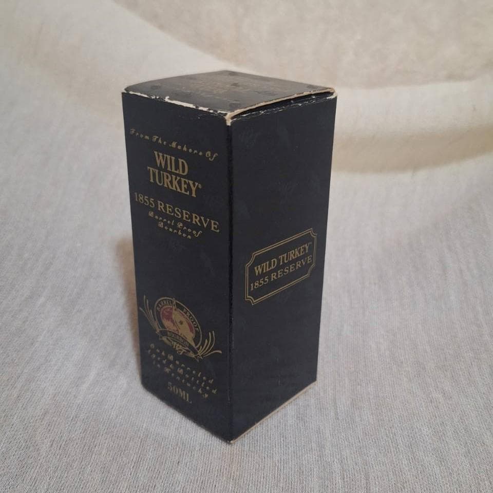 箱付き ワイルドターキー1855リザーブ ミニ ミニチュア 50ml