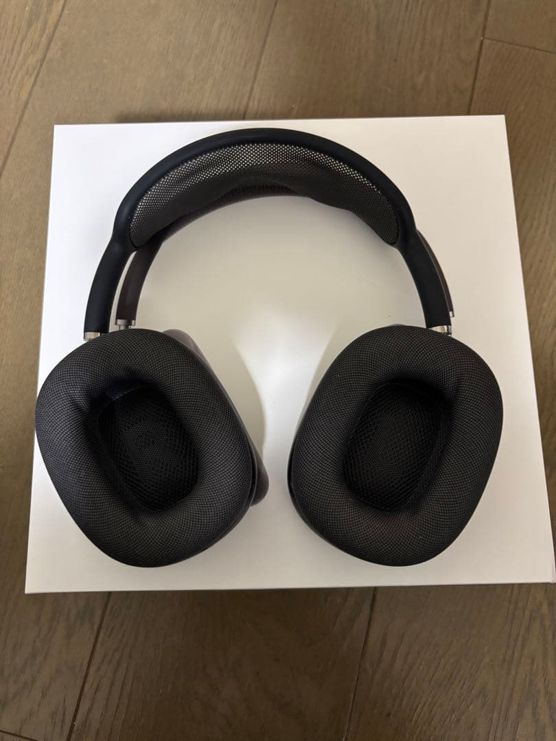 AirPods Max スペースグレー 第1世代 ヘッドホンカバー付き‼️