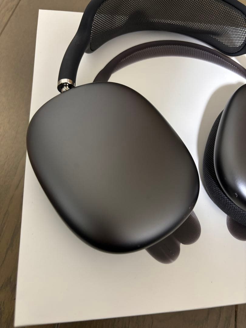 AirPods Max スペースグレー 第1世代 ヘッドホンカバー付き‼️