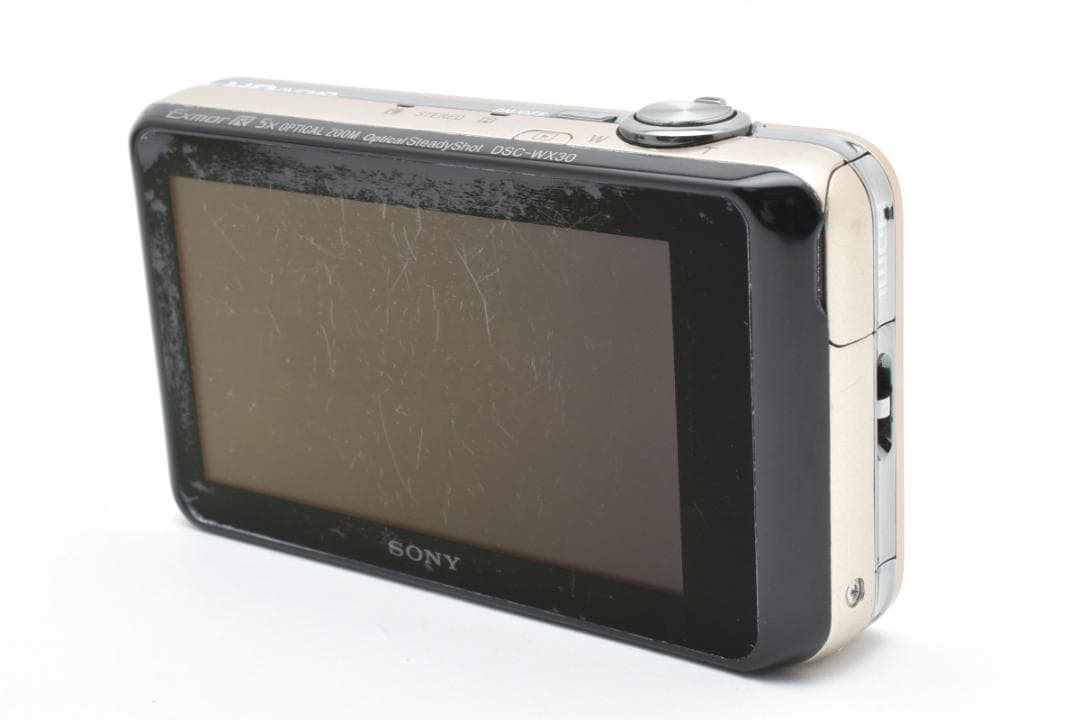 ソニー　SONY Cyber-shot DSC-WX30 ゴールド≪元箱付属≫