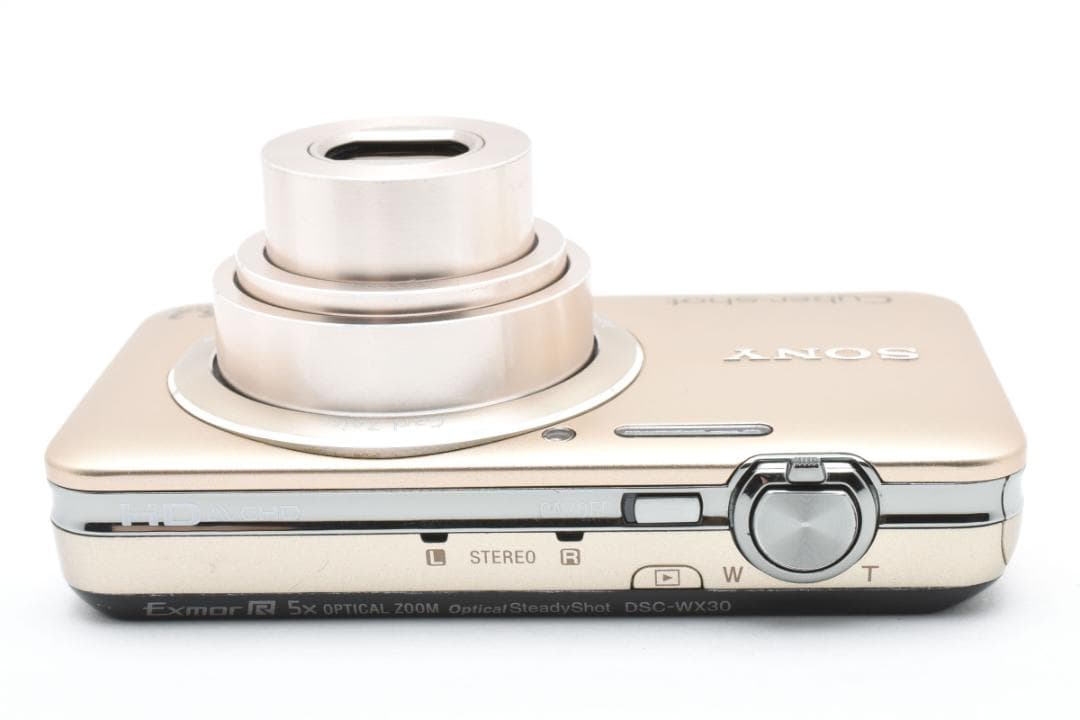 ソニー　SONY Cyber-shot DSC-WX30 ゴールド≪元箱付属≫