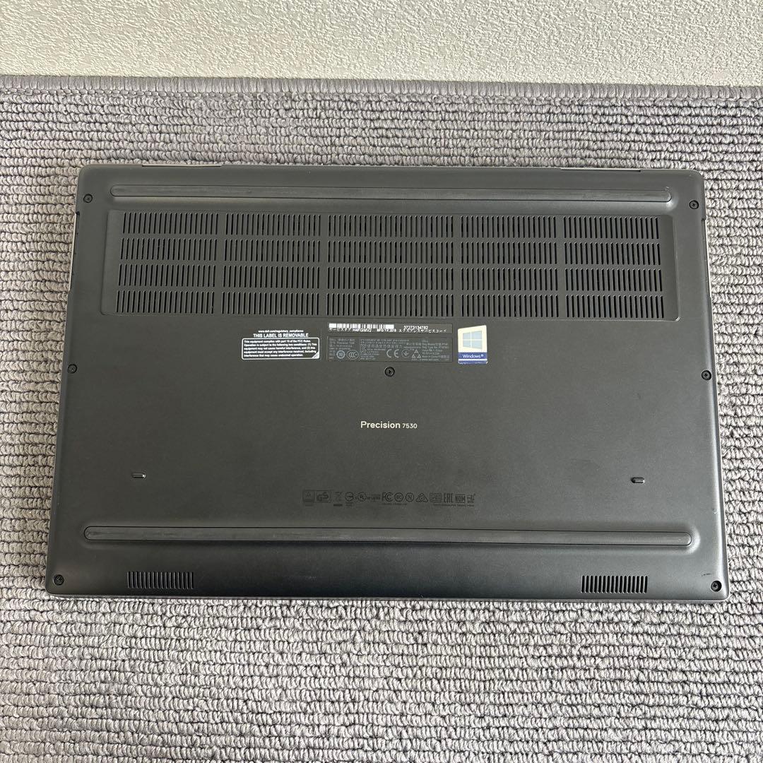 DELL Precision 7530/i7-8750H/メモリ16GB