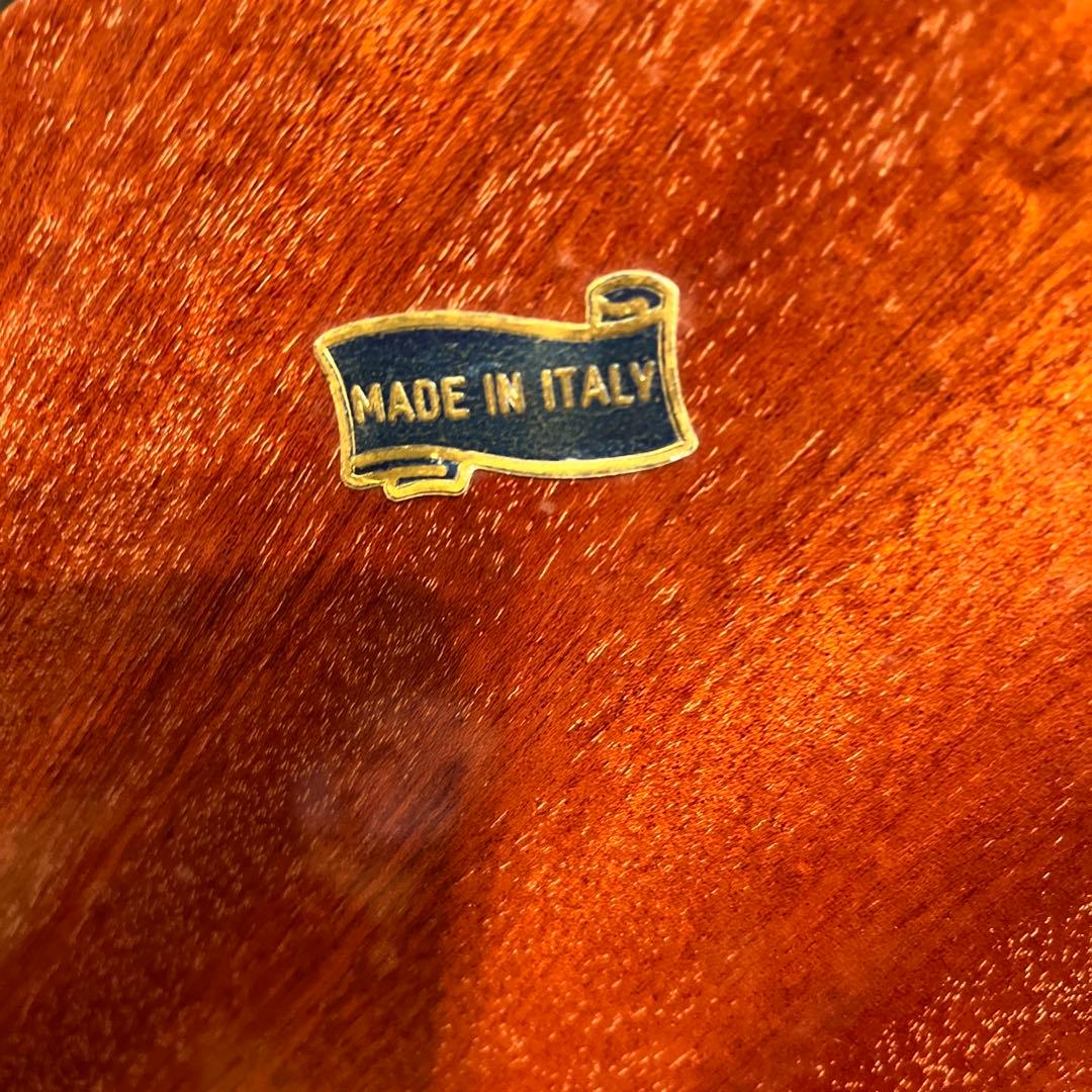アンティーク　 イタリアン象嵌　コンパクト　サイドテーブル　ティーテーブル