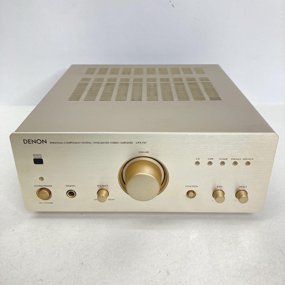 DENON UPA-F07　プリメインアンプ ゴールド　A204