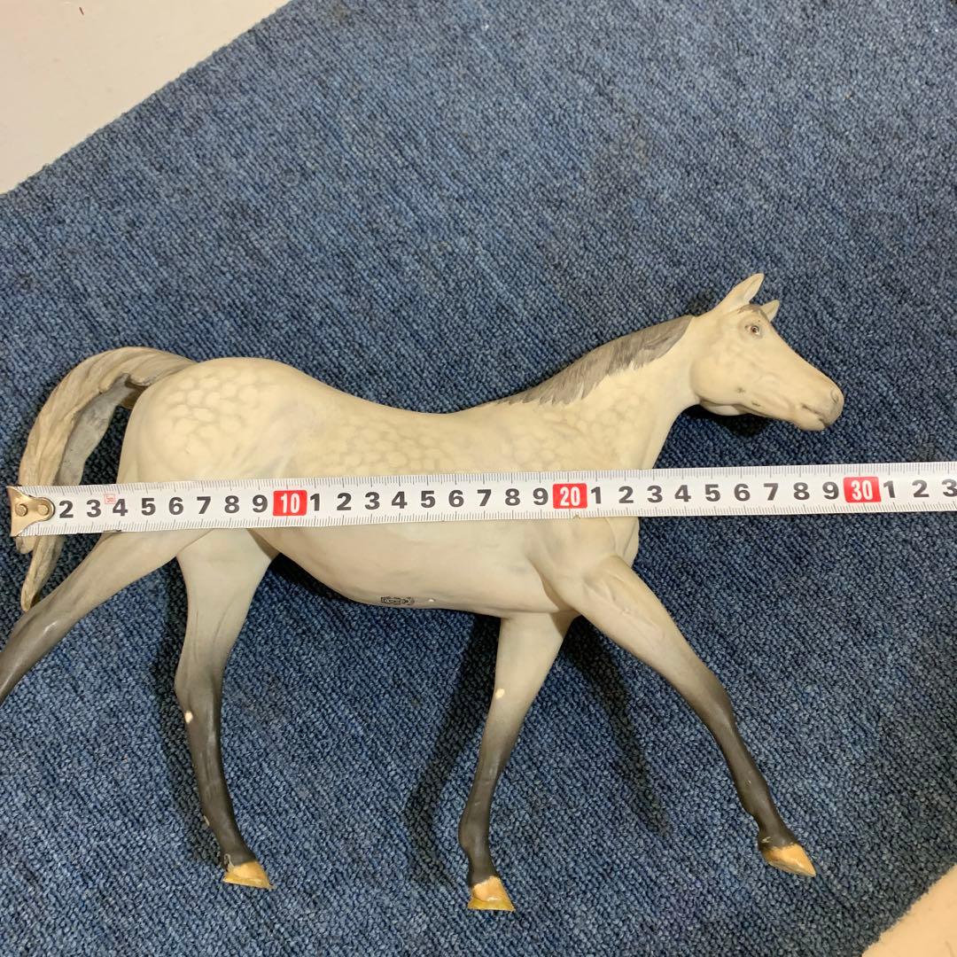 ベスウィック BESWICK 英国イングランド 馬 ホワイトホース 置物