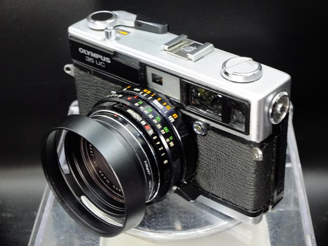 オリンパス35UC／Gズイコー42mmf1.7フード付【実写確認済整備品】