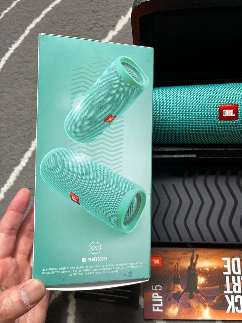 JBL FLIP5 ワイヤレススピーカー カラーティール