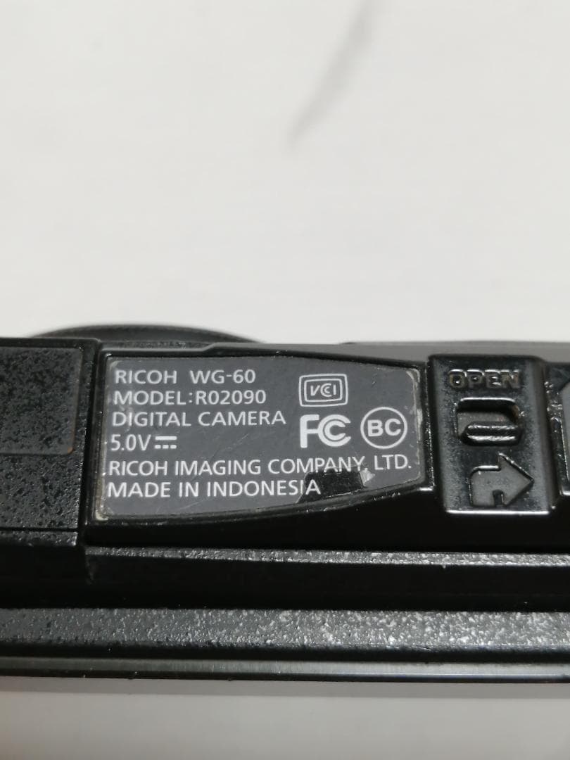 RICOH WG-60 防水デジタルカメラ