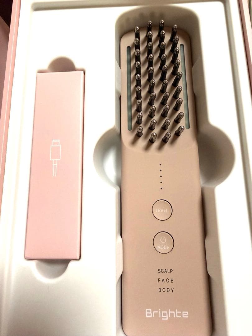 Brighte ELEKI BRUSH＋ エレキブラシ ピンク