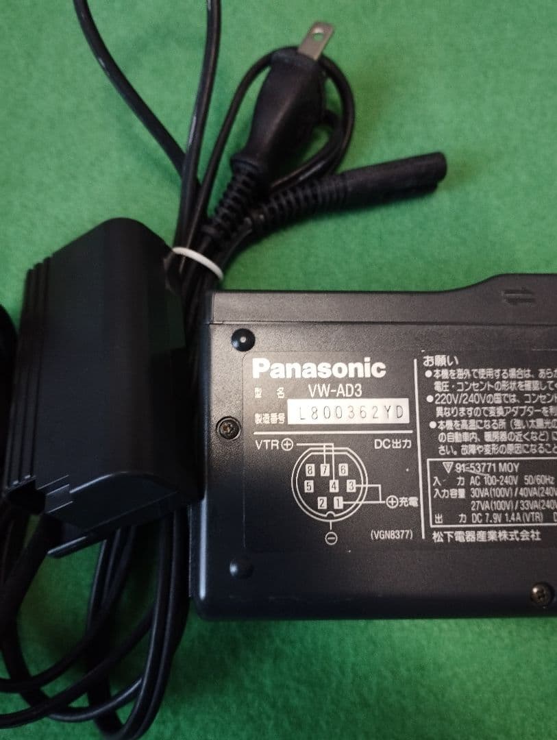 Panasonic Minidv ビデオカメラ NV-DE3　動作確認済