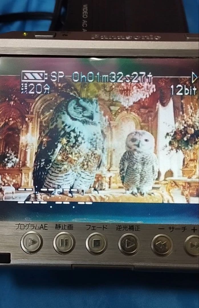 パナソニック ミニdv ビデオカメラ NV-DE3　動作確認済　液晶フィルム新品