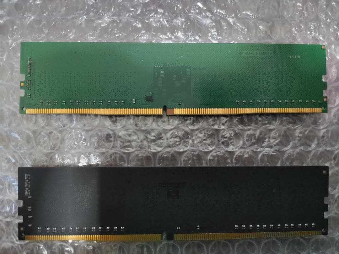 s*i様 Transcend & SP 8GB DDR4 2400MHz 2枚