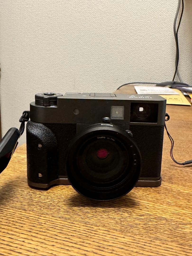 【美品】Fujifilm X-half チャコールグレー 付属あり