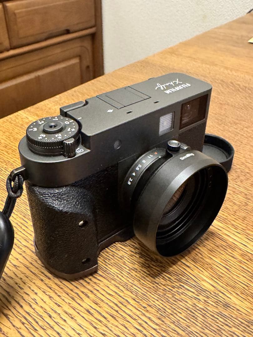 【美品】Fujifilm X-half チャコールグレー 付属あり