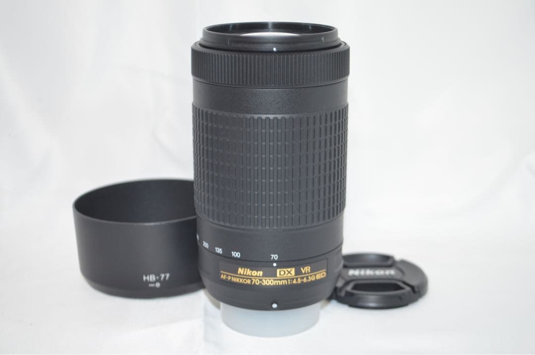 新品級　Nikon AF-P 70-300mm F4.5-6.3G☆超望遠レンズ