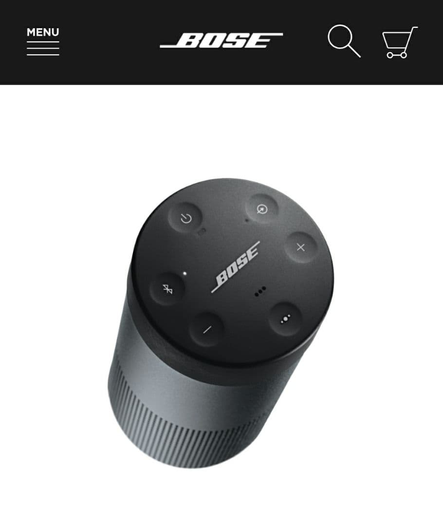スピーカー・ウーファー BOSE SOUNDLINK REVOLVE BLACK