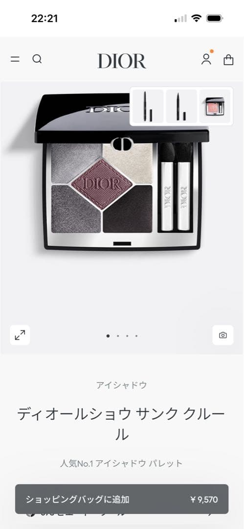 ディオールショウサンククール