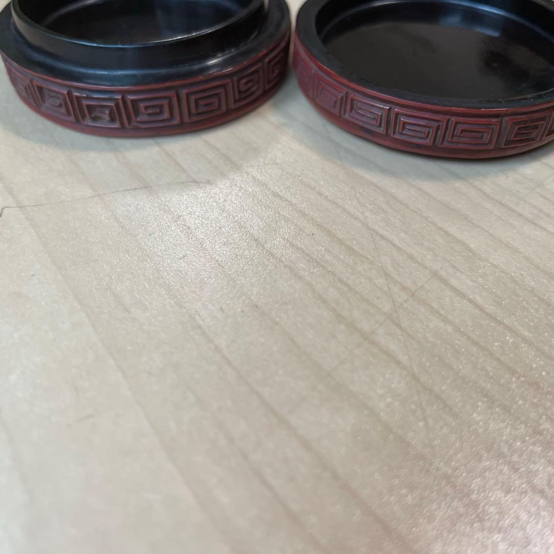 明時代 布袋 堆朱 唐物 彫漆 香合 仏教美術 漆器