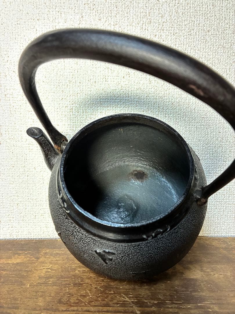 南部鉄瓶　高橋敬典　山形　鳥と稲　1.8L