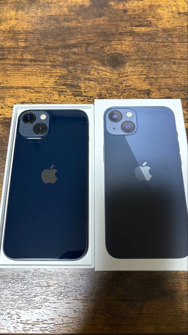 Apple iPhone 13 ミッドナイトブラック 箱、充電ケーブル付き