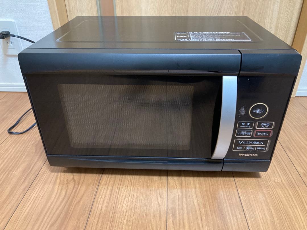 IRIS OHYAMA 単機能電子レンジ PMO-22T-B