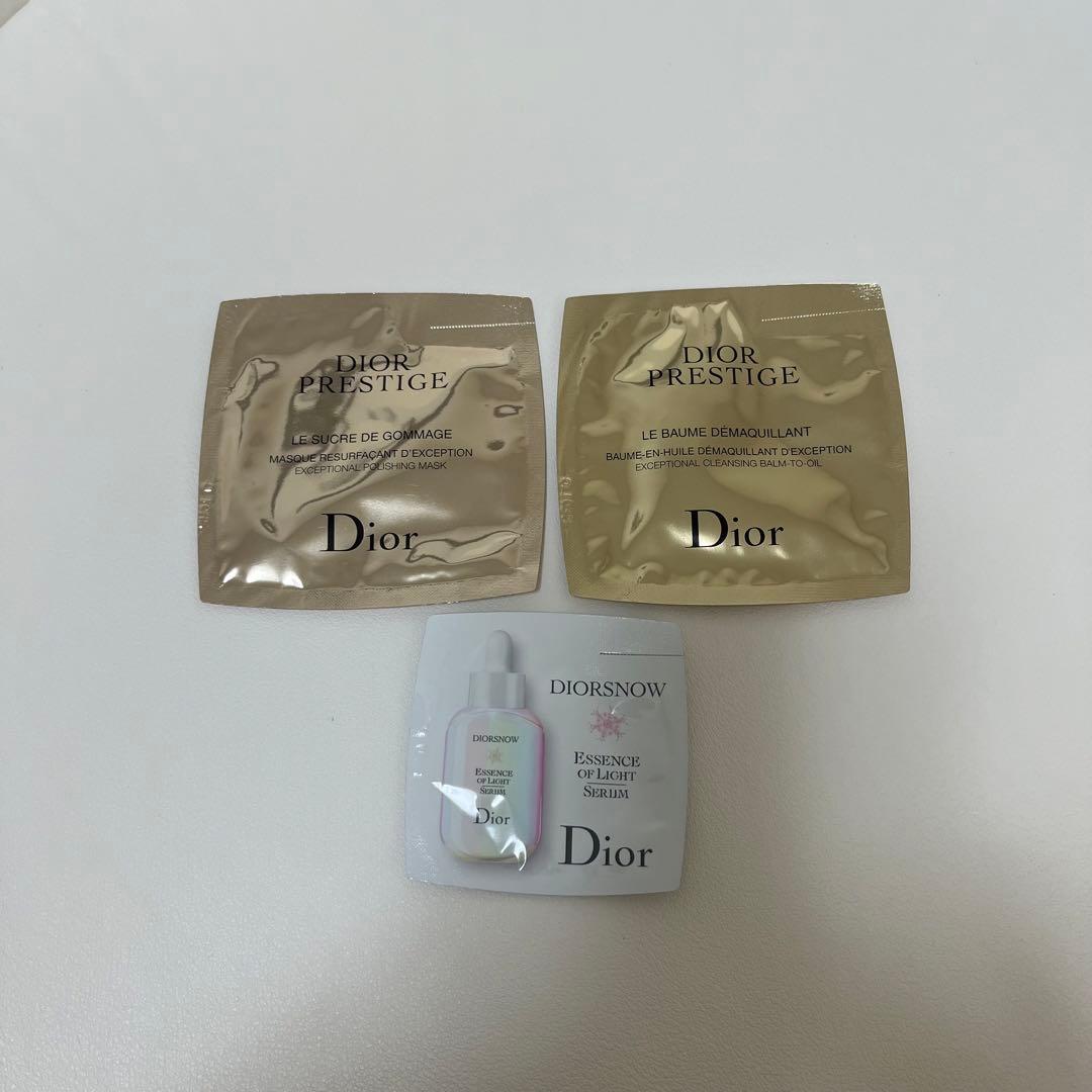 ミスディオール　オードゥ パルファン　50ml 箱付き　サンプル×3