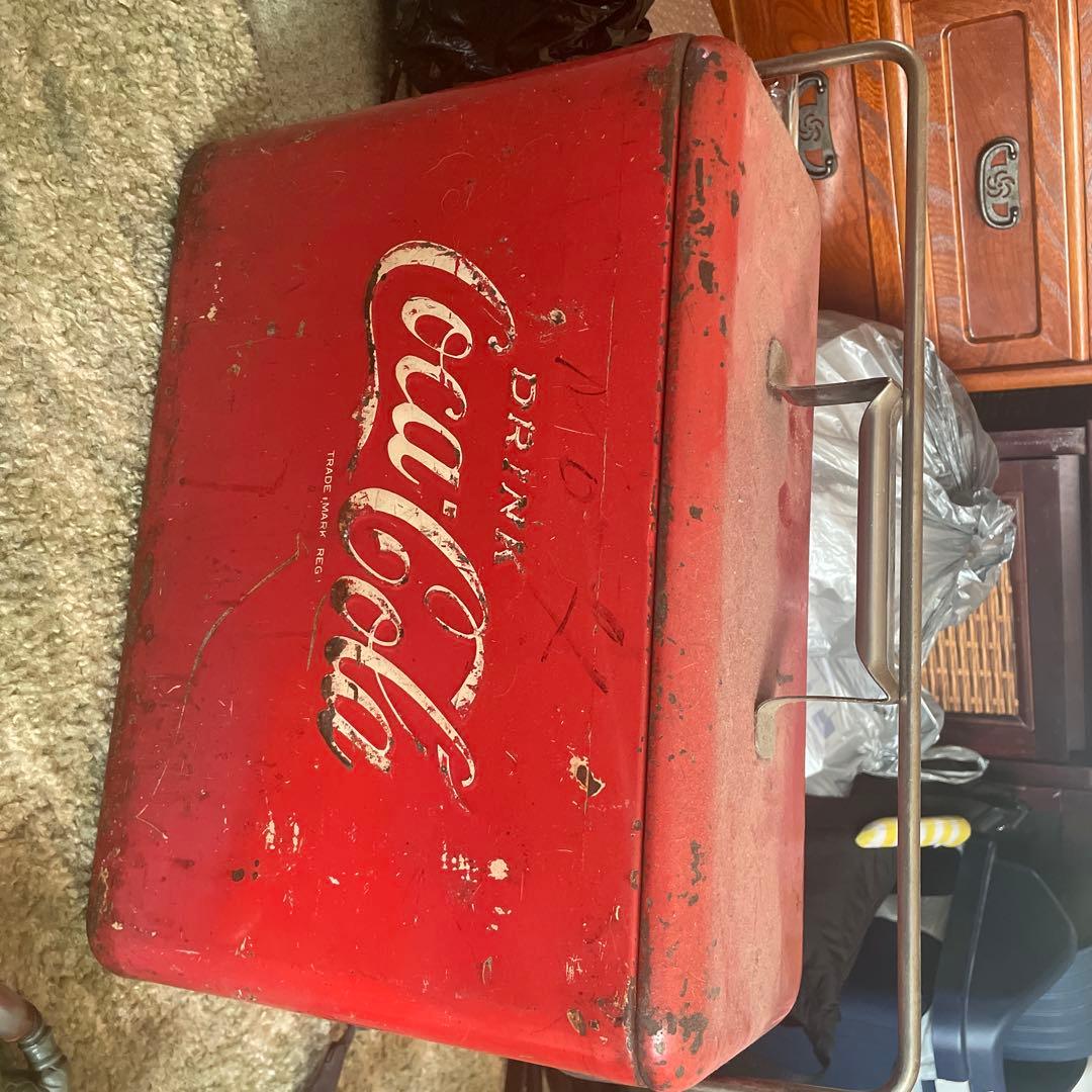 Coca-Cola ビンテージクーラー 赤