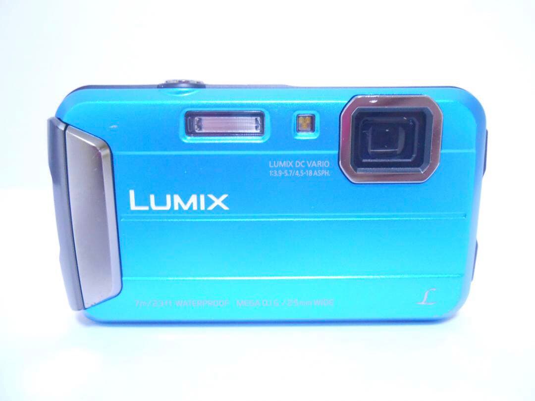 【返品保証】Panasonic LUMIX DMC-FT25 ブルー