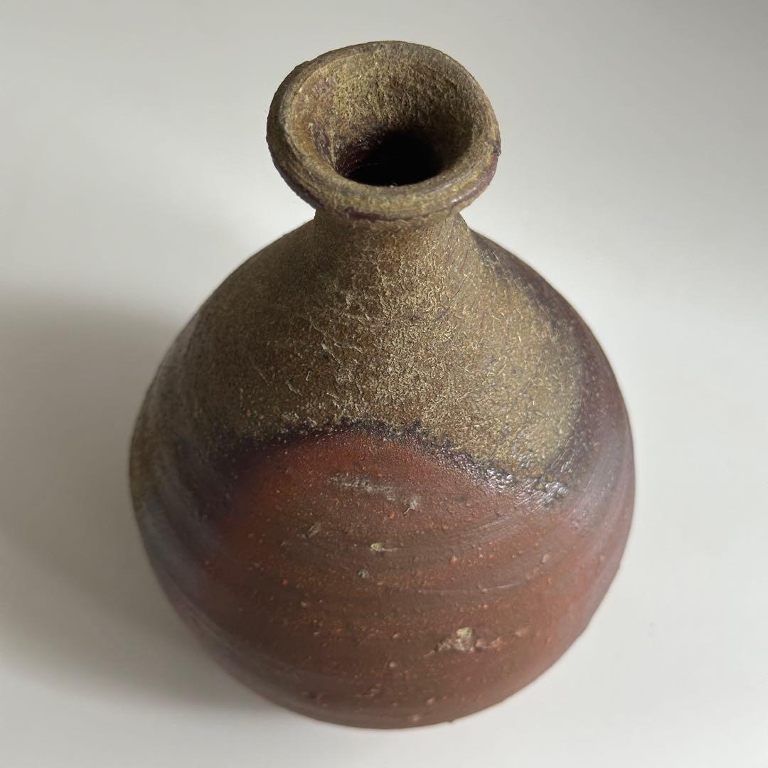 藤原建 備前焼 酒器 徳利 共箱
