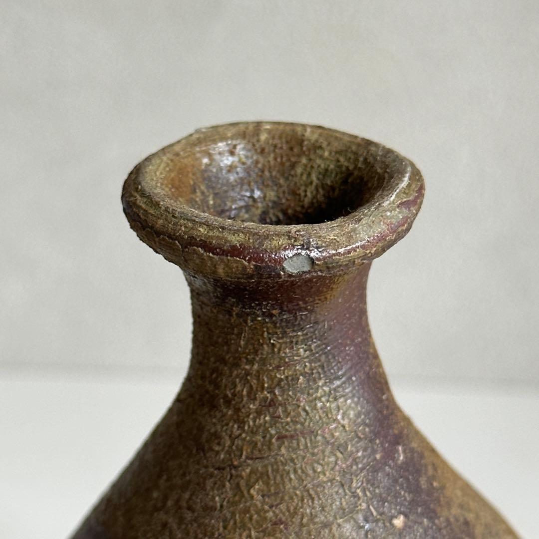 藤原建 備前焼 酒器 徳利 共箱