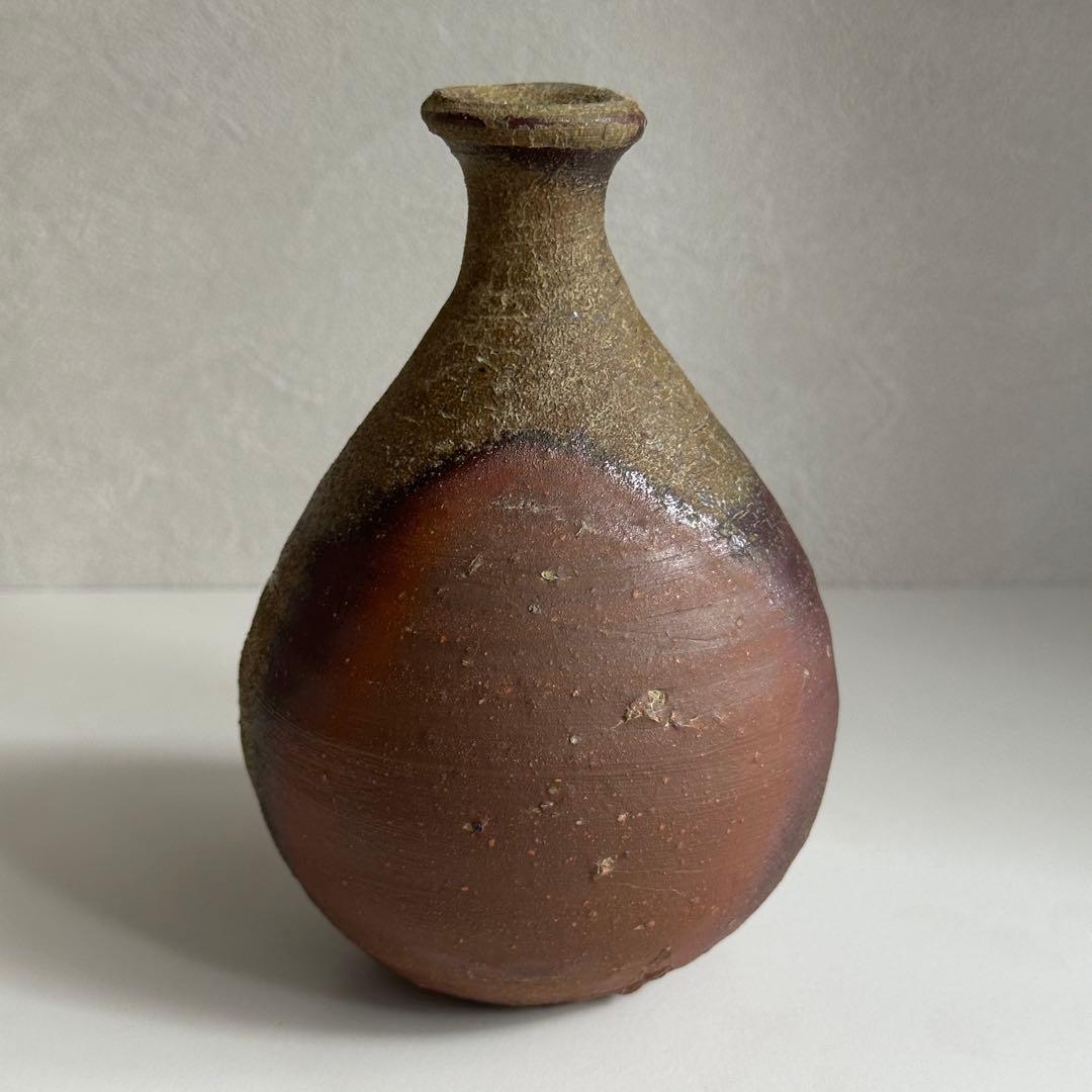 藤原建 備前焼 酒器 徳利 共箱