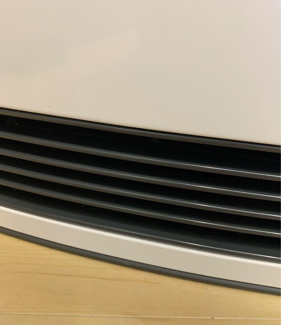 【美品】ノーリツ　都市ガスファンヒーター　GFH-4003SーW5 ホース付き