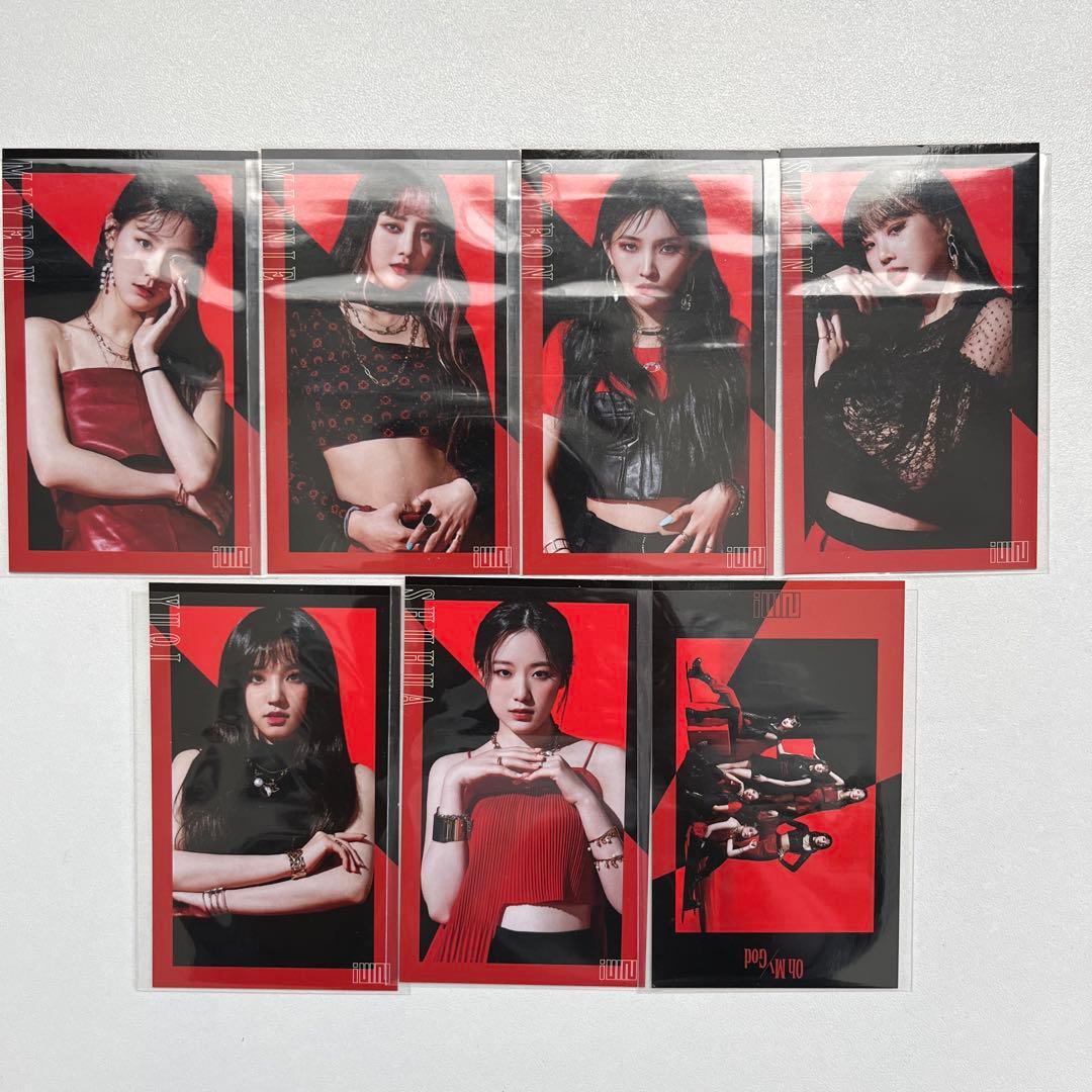(g)-idle トレカ ohmygod タワレコ特典 フルコンプ