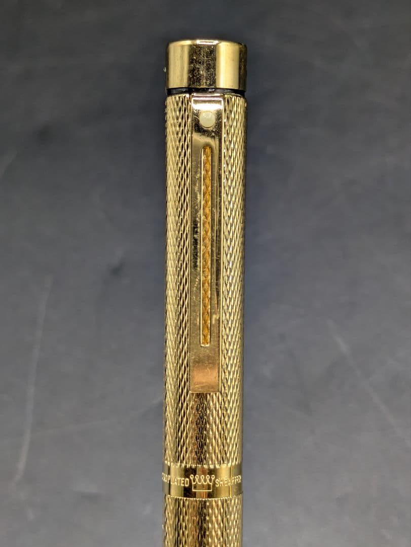 SHEAFFER 万年筆14K・ボールペンセット ゴールド