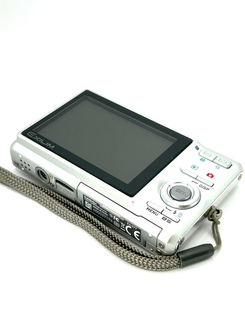 【美品 箱付き】カシオ CASIO EXILIM EX-Z77 シルバー