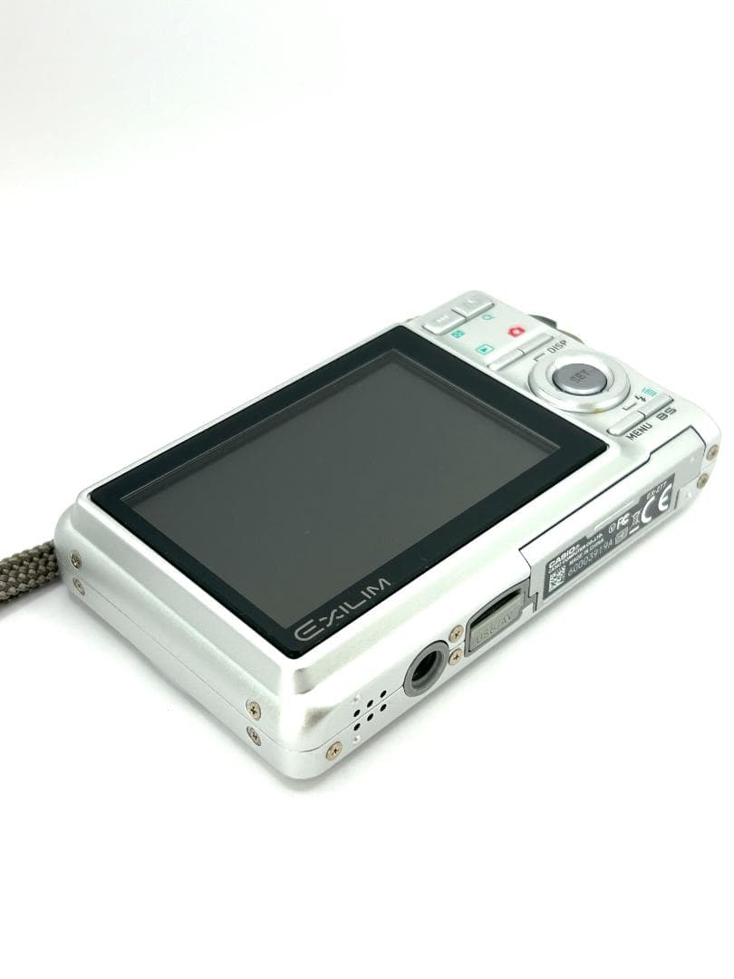 【美品 箱付き】カシオ CASIO EXILIM EX-Z77 シルバー