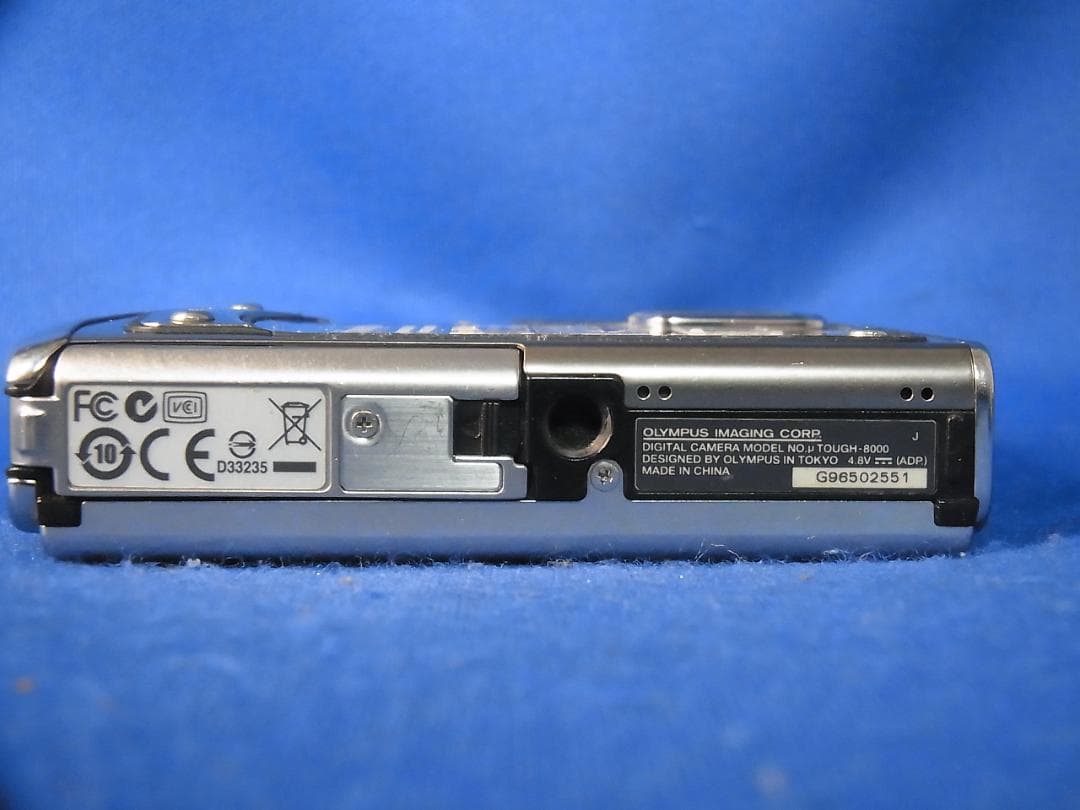 #3568 OLYMPUS μTOUGH-8000 電池・充電器・XD⇒SD