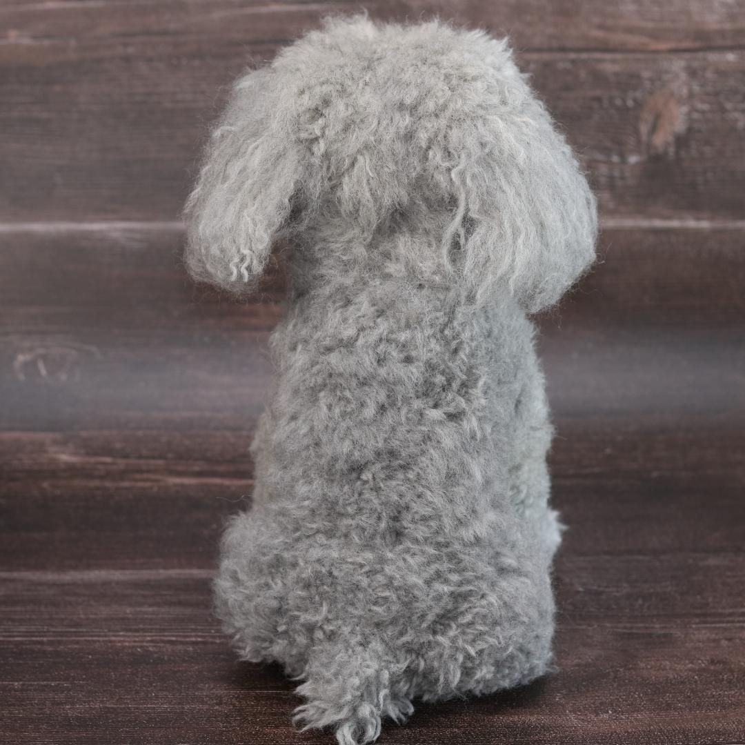 わんたさんさま専用　羊毛フェルト　犬　シュナウザー　Ｌサイズ　オーダー