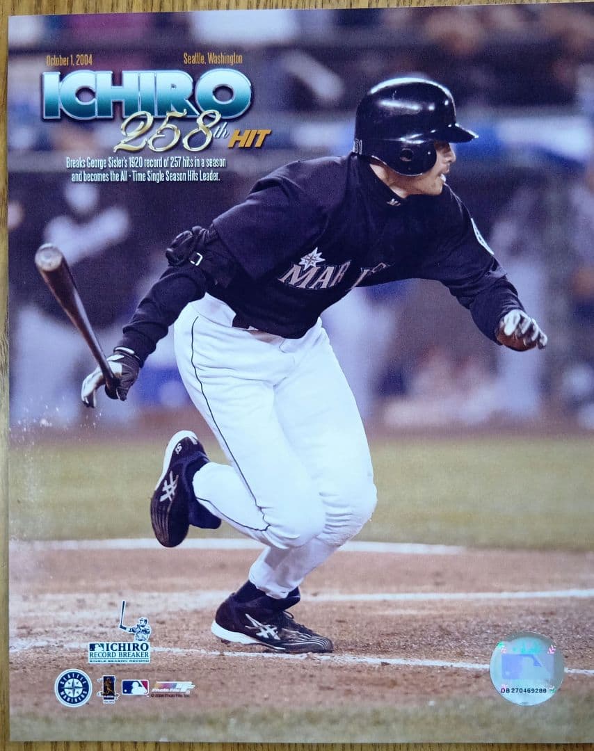 Ichiro 258th Hit 記念フォトファイル
