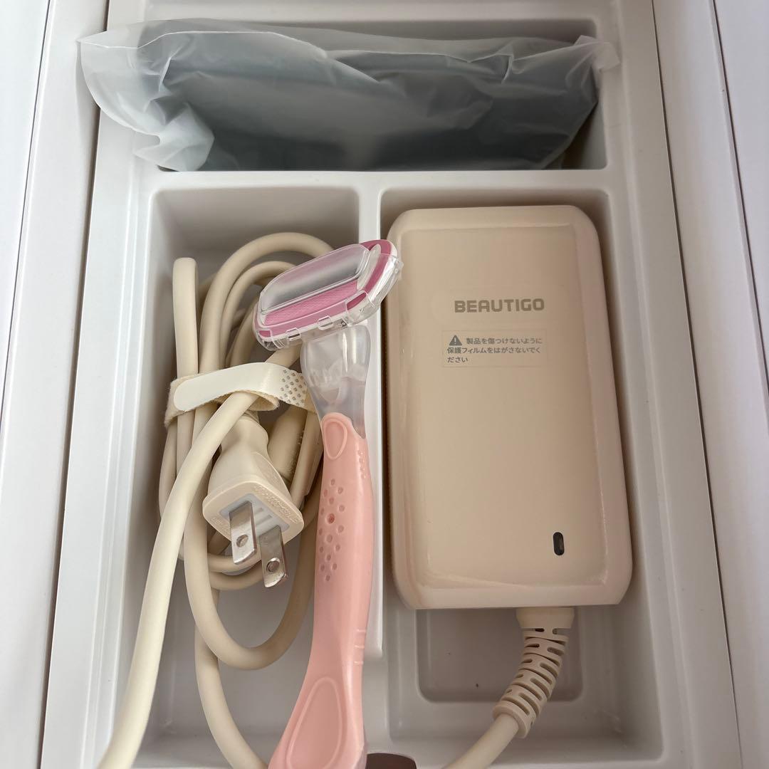 【未使用に近い】BEAUTIGO 脱毛器 零度・サファイア冷却技術