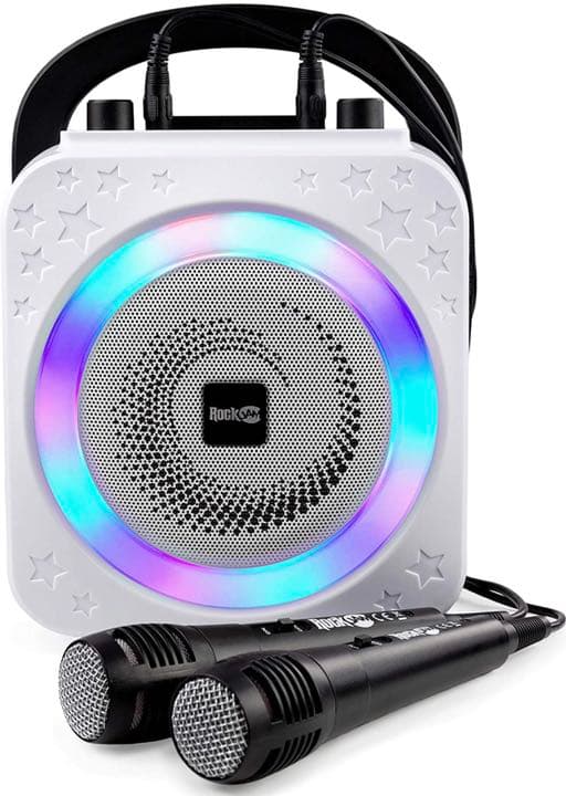 Bluetooth カラオケマイク 手持ちマイク2本 内蔵バッテリー Party