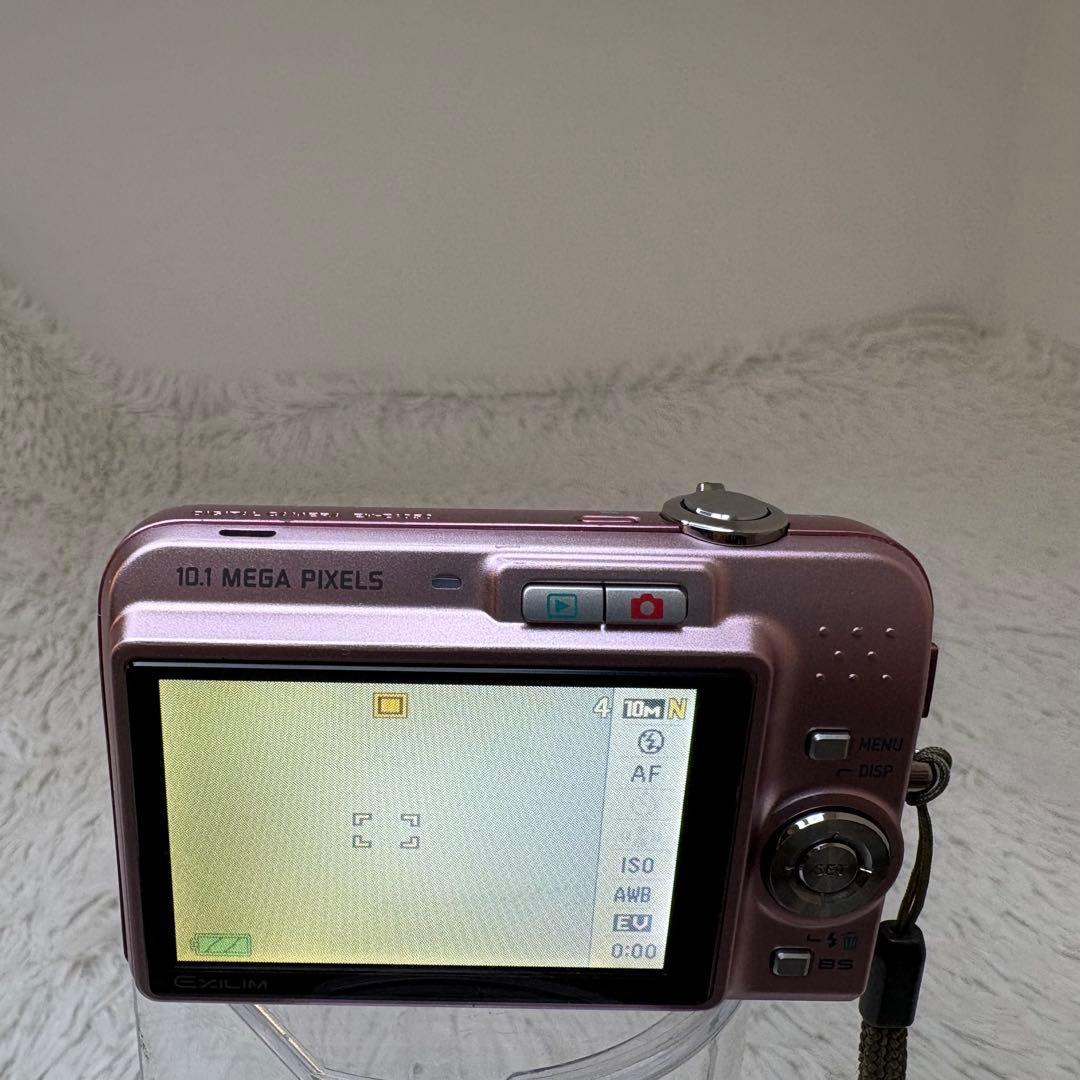 CASIO カメラ　EX-Z1050 充電器　ピンク　コンデジ　動作品